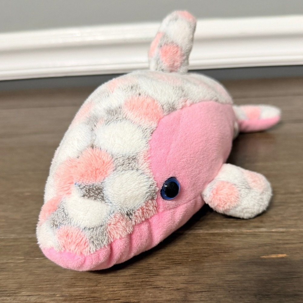 Wishpets Softdots‎ Cody Pink Dolphin Plush